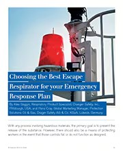 Picture of whitepaper choosing the best escape respirator